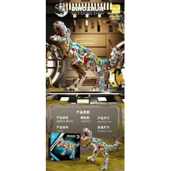 BEAUTY AND 13050 TYRANNOSAURUS REX bộ đồ chơi xếp lắp ráp ghép mô hình DINOSAUR REX 1388 khối