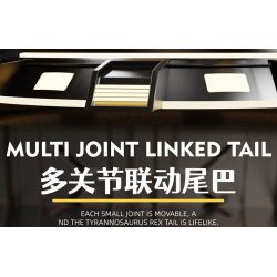 BEAUTY AND 13050 TYRANNOSAURUS REX bộ đồ chơi xếp lắp ráp ghép mô hình DINOSAUR REX 1388 khối