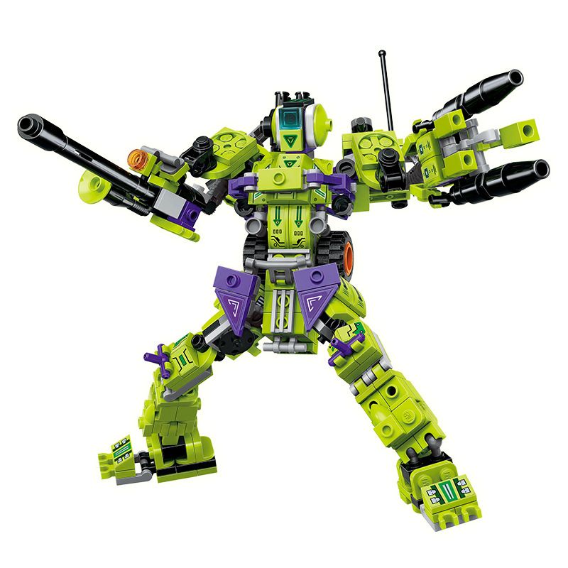 QMAN ENLIGHTEN KEEPPLEY 42203 PHẢN ỨNG TỔNG HỢP PIONEER WARRIOR 4 KẾT bộ đồ chơi xếp lắp ráp ghép mô hình