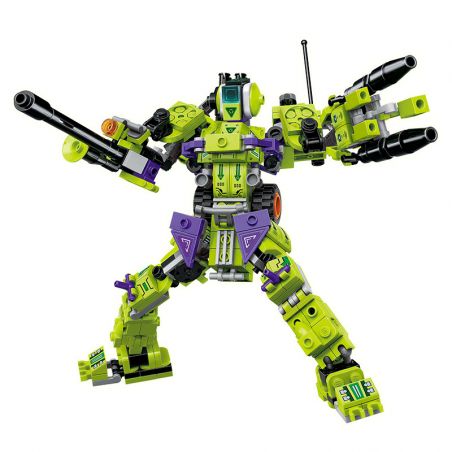 QMAN ENLIGHTEN KEEPPLEY 42203 PHẢN ỨNG TỔNG HỢP PIONEER WARRIOR 4 KẾT bộ đồ chơi xếp lắp ráp ghép mô hình