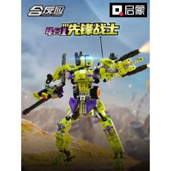 QMAN ENLIGHTEN KEEPPLEY 42203 PHẢN ỨNG TỔNG HỢP PIONEER WARRIOR 4 KẾT bộ đồ chơi xếp lắp ráp ghép mô hình