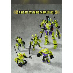 QMAN ENLIGHTEN KEEPPLEY 42203 PHẢN ỨNG TỔNG HỢP PIONEER WARRIOR 4 KẾT bộ đồ chơi xếp lắp ráp ghép mô hình