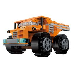 QMAN ENLIGHTEN KEEPPLEY 42204 PHẢN ỨNG TỔNG HỢP 8 XE VẬN TẢI HẠNG NẶNG bộ đồ chơi xếp lắp ráp ghép mô hình