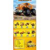 QMAN ENLIGHTEN KEEPPLEY 42204 PHẢN ỨNG TỔNG HỢP 8 XE VẬN TẢI HẠNG NẶNG bộ đồ chơi xếp lắp ráp ghép mô hình