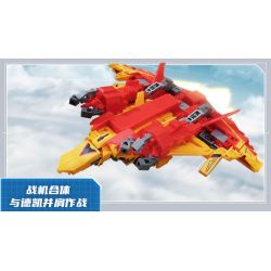 QMAN ENLIGHTEN KEEPPLEY 75092 ULTRAMAN DECAI CHIẾN THẮNG GRIFFIN 2 TRONG 1 bộ đồ chơi xếp lắp ráp ghép mô hình Movie & Game Phim Và Trò Chơi 413 khối