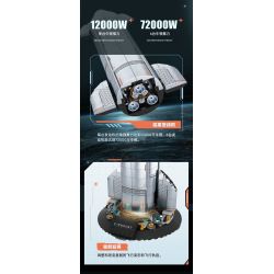 TOP TOY TC1409 1409 PHI THUYỀN KHÔNG GIAN-X bộ đồ chơi xếp lắp ráp ghép mô hình STARSHIP 700 khối