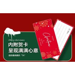 GULY 60506 HỘP QUÀ GIÁNG SINH BẤT NGỜ bộ đồ chơi xếp lắp ráp ghép mô hình Creator Sáng Tạo 2866 khối