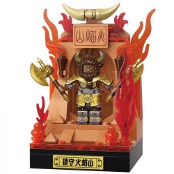FUNNY CQQ10018 10018 BULL DEMON KING CANH GIỮ NGỌN LỬA MOUNTAIN bộ đồ chơi xếp lắp ráp ghép mô hình Movie & Game Phim Và Trò Chơi