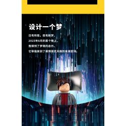 WHALE ROAMING Z0122 0122 THỰC TẾ VÀ GIẤC MƠ CẦU THỦ CHUYÊN NGHIỆP bộ đồ chơi xếp lắp ráp ghép mô hình CAREER PLAYER 382 khối