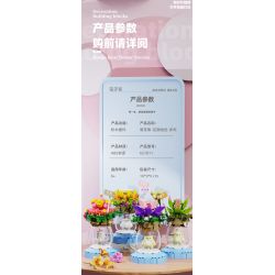 ZHEGAO 621011 GẤU VỪA CHỚM NỞ ĐẦY MÀU SẮC VÀ MỌNG NƯỚC bộ đồ chơi xếp lắp ráp ghép mô hình Creator Sáng Tạo