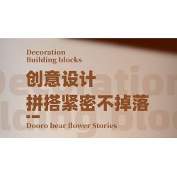 ZHEGAO 621012 NHỮNG BÔNG HOA ĐẦY MÀU SẮC VỪA CHỚM NỞ bộ đồ chơi xếp lắp ráp ghép mô hình Creator Sáng Tạo