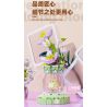 ZHEGAO 621012 NHỮNG BÔNG HOA ĐẦY MÀU SẮC VỪA CHỚM NỞ bộ đồ chơi xếp lắp ráp ghép mô hình Creator Sáng Tạo