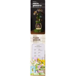 ZHEGAO 621012 NHỮNG BÔNG HOA ĐẦY MÀU SẮC VỪA CHỚM NỞ bộ đồ chơi xếp lắp ráp ghép mô hình Creator Sáng Tạo