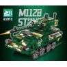MASAHIRO 6786 XE PHÁO DI ĐỘNG M1128 bộ đồ chơi xếp lắp ráp ghép mô hình Military Army Quân Sự Bộ Đội 395 khối