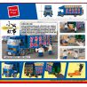 ROYAL TOYS RT62 CÂU CHUYỆN THỊ TRẤN NHỎ VẬN TẢI ĐƯỜNG BỘ NANYANG YIMA bộ đồ chơi xếp lắp ráp ghép mô hình City CITY STORY IMADA TRUCK Thành Phố 256 khối