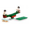ROYAL TOYS RT60 CÂU CHUYỆN THỊ TRẤN NHỎ SHAKE BOARD bộ đồ chơi xếp lắp ráp ghép mô hình City CITY STORY SEESAW Thành Phố 54 khối