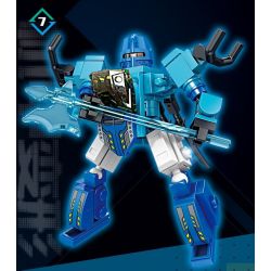 Kazi KY8099 8099 CƠ CHẾ BIẾN ĐỔI DẠNG KÉP bộ đồ chơi xếp lắp ráp ghép mô hình