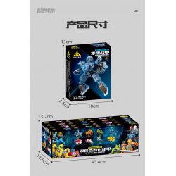 Kazi KY8099 8099 CƠ CHẾ BIẾN ĐỔI DẠNG KÉP bộ đồ chơi xếp lắp ráp ghép mô hình