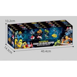 Kazi KY8099 8099 CƠ CHẾ BIẾN ĐỔI DẠNG KÉP bộ đồ chơi xếp lắp ráp ghép mô hình