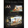 GUDI 20501 PEACE ELITE TỔ HỢP XÂY DỰNG ĐẢO 4 bộ đồ chơi xếp lắp ráp ghép mô hình Movie & Game Phim Và Trò Chơi 652 khối