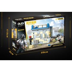 GUDI 20501 PEACE ELITE TỔ HỢP XÂY DỰNG ĐẢO 4 bộ đồ chơi xếp lắp ráp ghép mô hình Movie & Game Phim Và Trò Chơi 652 khối