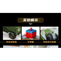 GUDI 20501 PEACE ELITE TỔ HỢP XÂY DỰNG ĐẢO 4 bộ đồ chơi xếp lắp ráp ghép mô hình Movie & Game Phim Và Trò Chơi 652 khối