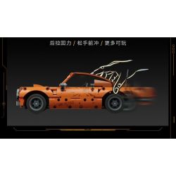 GUDI 20504 HÒA BÌNH ƯU TÚ COUPER8 bộ đồ chơi xếp lắp ráp ghép mô hình Movie & Game Phim Và Trò Chơi 537 khối