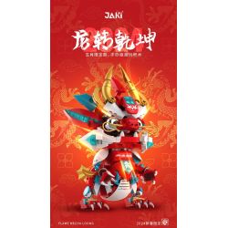 JAKI JK5138 5138 RỒNG HOÁN ĐỔI VŨ TRỤ NĂM MỚI 2024 CUNG HOÀNG ĐẠO PHIÊN BẢN GIỚI HẠN bộ đồ chơi xếp lắp ráp ghép mô hình Creator FLAME MECHA LOONG Sáng Tạo