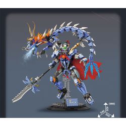 KAIDO KD99012 99012 TRUYỀN THUYẾT SƠN HẢI KINH SÁNG THẾ LONG ĐẰNG SĨ ỨNG bộ đồ chơi xếp lắp ráp ghép mô hình 1318 khối