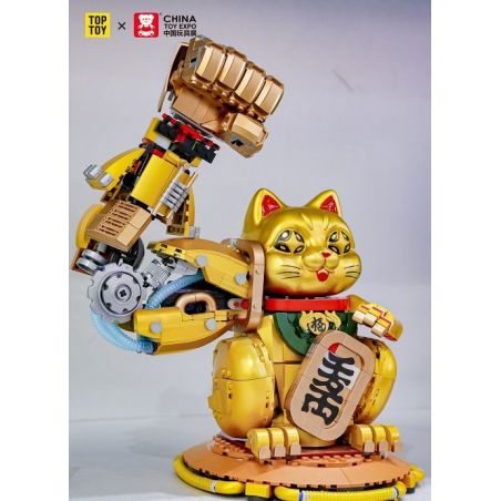 TOP TOY TC1818 1818 MÈO MAY MẮN HẠNG NẶNG bộ đồ chơi xếp lắp ráp ghép mô hình POWER FORTUNE 960 khối