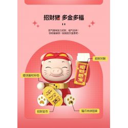 JAKI JK6830 6830 PIGMAN NAM CHÂM TỦ LẠNH SPACE bộ đồ chơi xếp lắp ráp ghép mô hình Movie & Game ASTRONAUT GG BOND Phim Và Trò Chơi