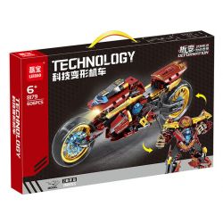 LEIBAO 8179 ĐẦU MÁY CHUYỂN ĐỔI CÔNG NGHỆ bộ đồ chơi xếp lắp ráp ghép mô hình Technic Kỹ Thuật Công Nghệ Cao Mô Hình Phương Tiện 606 khối