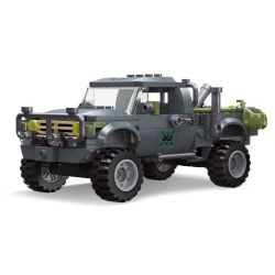 JIESTAR 61110 XE CHIẾN ĐẤU ĐẶC BIỆT bộ đồ chơi xếp lắp ráp ghép mô hình Military Army SPECIAL COMBAT VEHICLE Quân Sự Bộ Đội 253 khối