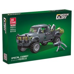JIESTAR 61110 XE CHIẾN ĐẤU ĐẶC BIỆT bộ đồ chơi xếp lắp ráp ghép mô hình Military Army SPECIAL COMBAT VEHICLE Quân Sự Bộ Đội 253 khối