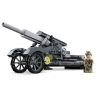 JIESTAR 61112 PHÁO TẦM XA bộ đồ chơi xếp lắp ráp ghép mô hình Military Army LONG RANGE HEAVY HOWITZER Quân Sự Bộ Đội 299 khối