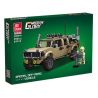 JIESTAR 61113 XE ĐỊA HÌNH ĐẶC BIỆT bộ đồ chơi xếp lắp ráp ghép mô hình Military Army SPECIAL OFF-ROAD VEHICLE Quân Sự Bộ Đội 292 khối