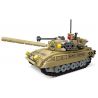JIESTAR 59223 TRẬN CHIẾN XE TĂNG TÁM TRONG MỘT bộ đồ chơi xếp lắp ráp ghép mô hình Military Army TANK BATTLE Quân Sự Bộ Đội 679 khối