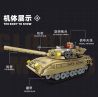 JIESTAR 59223 TRẬN CHIẾN XE TĂNG TÁM TRONG MỘT bộ đồ chơi xếp lắp ráp ghép mô hình Military Army TANK BATTLE Quân Sự Bộ Đội 679 khối