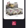 JIESTAR 59223 TRẬN CHIẾN XE TĂNG TÁM TRONG MỘT bộ đồ chơi xếp lắp ráp ghép mô hình Military Army TANK BATTLE Quân Sự Bộ Đội 679 khối