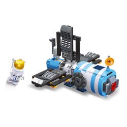 JIESTAR 59116 KHÁM PHÁ VŨ TRỤ THĂM DÒ bộ đồ chơi xếp lắp ráp ghép mô hình City LUNAR STATION Thành Phố 383 khối