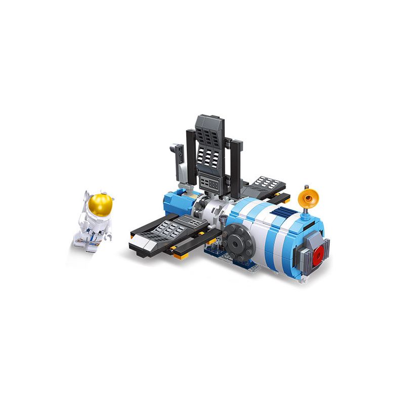 JIESTAR 59116 KHÁM PHÁ VŨ TRỤ THĂM DÒ bộ đồ chơi xếp lắp ráp ghép mô hình City LUNAR STATION Thành Phố 383 khối