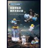 JIESTAR 59116 KHÁM PHÁ VŨ TRỤ THĂM DÒ bộ đồ chơi xếp lắp ráp ghép mô hình City LUNAR STATION Thành Phố 383 khối