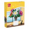 JIESTAR JJ9036 9036 CHẬU CÂY HOA CÚC bộ đồ chơi xếp lắp ráp ghép mô hình Creator CHIYSANTHEMUM POTTED PLANT Sáng Tạo 900 khối