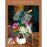 JIESTAR JJ9036 9036 CHẬU CÂY HOA CÚC bộ đồ chơi xếp lắp ráp ghép mô hình Creator CHIYSANTHEMUM POTTED PLANT Sáng Tạo 900 khối