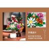 JIESTAR JJ9036 9036 CHẬU CÂY HOA CÚC bộ đồ chơi xếp lắp ráp ghép mô hình Creator CHIYSANTHEMUM POTTED PLANT Sáng Tạo 900 khối