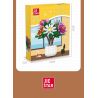 JIESTAR JJ9036 9036 CHẬU CÂY HOA CÚC bộ đồ chơi xếp lắp ráp ghép mô hình Creator CHIYSANTHEMUM POTTED PLANT Sáng Tạo 900 khối