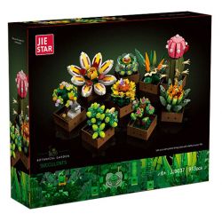 JIESTAR JJ9037 9037 MỌNG NƯỚC bộ đồ chơi xếp lắp ráp ghép mô hình Creator BOTANICAL GARDEN Sáng Tạo 913 khối