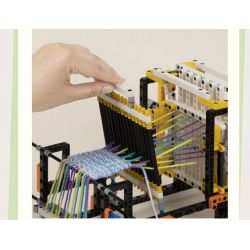 SUZHOU MUSEUM H3A320 3A320 MÁY DỆT CHẮP VÁ SÁNG TẠO JINGWEI ZHIQI bộ đồ chơi xếp lắp ráp ghép mô hình Technic Kỹ Thuật Công Nghệ Cao Mô Hình Phương Tiện 469 khối