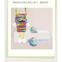 SUZHOU MUSEUM H3A320 3A320 MÁY DỆT CHẮP VÁ SÁNG TẠO JINGWEI ZHIQI bộ đồ chơi xếp lắp ráp ghép mô hình Technic Kỹ Thuật Công Nghệ Cao Mô Hình Phương Tiện 469 khối