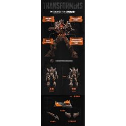 BLOKEES 71154 TRANSFORMERS BEYOND TAI HỌA BATTLE DAMAGED PHIÊN BẢN GIỚI HẠN bộ đồ chơi xếp lắp ráp ghép mô hình Movie & Game Phim Và Trò Chơi